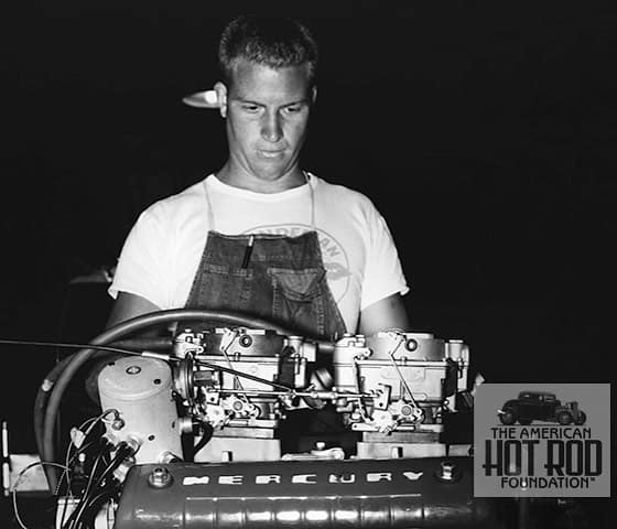 Vic Edelbrock Working