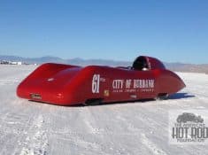 Willie Davis Streamliner at Bonneville