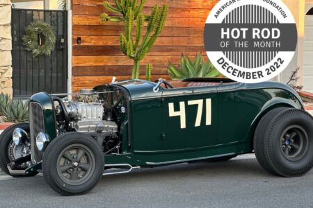 AHRF Hot Rod of the Month December 2023 Lou Stands