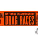 JSC_078_National Drags Bumper Sticker &#039;58